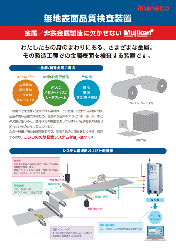 Mujiken＋ （金属/非鉄金属に欠かせないMujiken+）