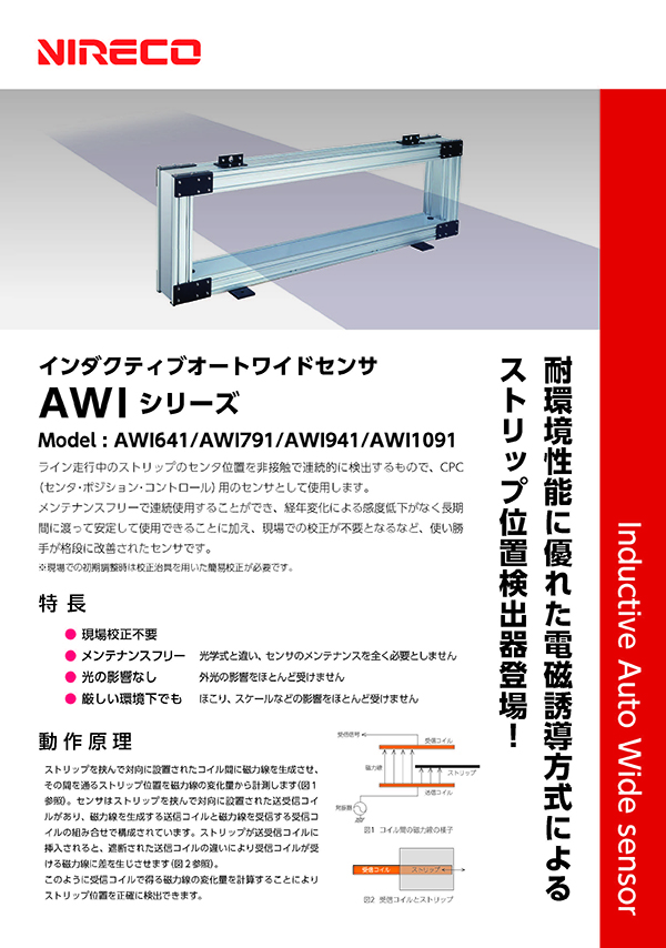 インダクティブオートワイドセンサ AWIシリーズ
