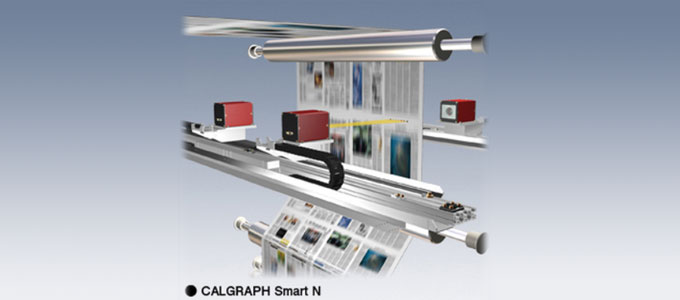 新聞輪転機用自動見当制御装置 カルグラフSmart N